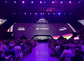Tony Hawk – Authenticity is a priority in marketing Tony Hawk on stage at the SBC Summit