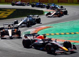 Formula 1 continues commercial growth with 188BET renewal Max Verstappen (NED) Redbull Racing RB18 during Formula 1 Italian Grand Prix in Monza ITA, Sept 14 2022.