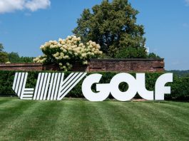 LIV Golf agrees lead investor deal after PIF funding exit BEDMINSTER,NJ-August 9, 2023: Signs greet the LIV Golf Fans at the LIV Golf Tournament held at the Trump National Golf Club in Bedminster,NJ.