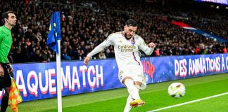 French clubs threaten beIN Sports over missed payments Rayan Cherki during the Ligue 1 football match Paris Saint-Germain (PSG) VS Olympique Lyonnais (OL Lyon) on April 21, 2024 at Parc des Princes stadium in Paris, France.