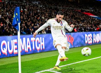 French clubs threaten beIN Sports over missed payments Rayan Cherki during the Ligue 1 football match Paris Saint-Germain (PSG) VS Olympique Lyonnais (OL Lyon) on April 21, 2024 at Parc des Princes stadium in Paris, France.