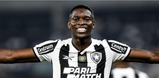 Brazil’s Luiz Henrique target of Spanish spot-fixing probe Rio, Brazil - july 07 2024: Luiz Henrique player in match between Botafogo vs Atletico-MG by the Brazilian Championship, 15th round in Nilton Santos Stadium