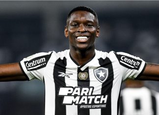 Brazil’s Luiz Henrique target of Spanish spot-fixing probe Rio, Brazil - july 07 2024: Luiz Henrique player in match between Botafogo vs Atletico-MG by the Brazilian Championship, 15th round in Nilton Santos Stadium