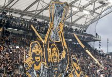 MLS smashes attendance record with 16 games remaining Los Angeles FC fans celebrate the team's 2022 MLS Championship title prior to an MLS soccer match against the Portland Timbers Saturday, March 4, 2023, in Los Angeles.