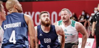 ParalympicsGB renews Adidas deal after Paris games success Tokyo, Japan, August 30th 2021, Tokyo 2020 Paralympic games, Men's wheelchair basketball. Australia VS Great Britain. 9 KNOWLES Tristan.
