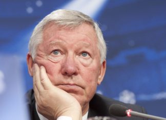 Manchester United axes Sir Alex Ferguson’s contract to save money CLUJ-NAPOCA, ROMANIA - OCTOBER 1: Sir Alex Ferguson holds a press conference before champions league game between CFR Cluj and Manchester United on October 1, 2012 in Cluj-Napoca, Romania.