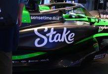 What are Stake’s Brazil and Italy sports marketing options post-UK exit? Stake logo on F1 car at SBC Summit 2024