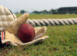 Lord’s Cricket Ground welcomes Barclays as principal partner Ball and cricket glove on grass. NZ20