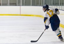 PWHL fans gain access to streaming via FanDuel app Female Ice hockey player during a game in an arena.