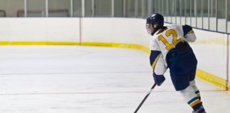 PWHL fans gain access to streaming via FanDuel app Female Ice hockey player during a game in an arena.