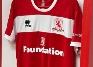 Middlesbrough Foundation celebrated with Kindred’s shirt gesture Middlesbrough kit.