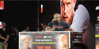Centre ring partner revealed ahead of Jake Paul vs Mike Tyson New York, NY, USA - August 18, 2024: Fanatics Fest NYC 2024 at Javits Center, featuring legendary athletes, interactive exhibits, and exclusive merchandise. Photos and story by Howard Weiss.