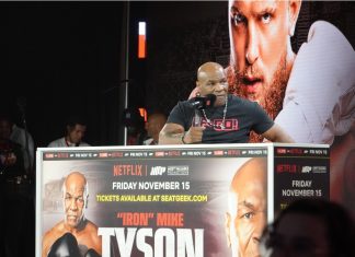 Centre ring partner revealed ahead of Jake Paul vs Mike Tyson New York, NY, USA - August 18, 2024: Fanatics Fest NYC 2024 at Javits Center, featuring legendary athletes, interactive exhibits, and exclusive merchandise. Photos and story by Howard Weiss.