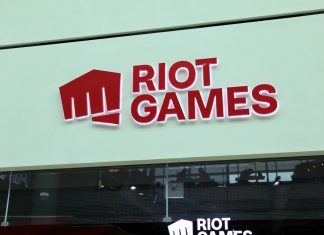 Riot Games sets the rules on sports betting sponsorships SEOUL, SOUTH KOREA - APRIL 10, 2023: Riot Games arcade in Seoul Incheon Airport. Riot Games is the developer of League of Legends and Valorant.