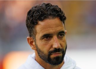 Manchester United Q1: ‘headcount reductions remain on track’ Aveiro, Portugal - 08 03 2024: Ruben Amorim during Supertaca Candido de Oliveira 2024 game between teams of Sporting CP and FC Porto at Estadio Municipal de Aveiro.