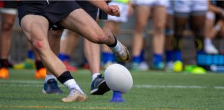 Rugby, cricket, tennis ‘low risk’ under new gambling ad rules Rugby symbol: Game scene from a Rugby Match (RFL).