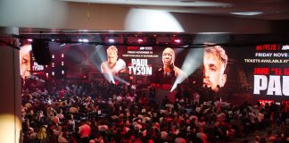 Netflix draws over 60 million for Paul vs. Tyson but suffers buffering issues credit: Howard Weiss/Shutterstock