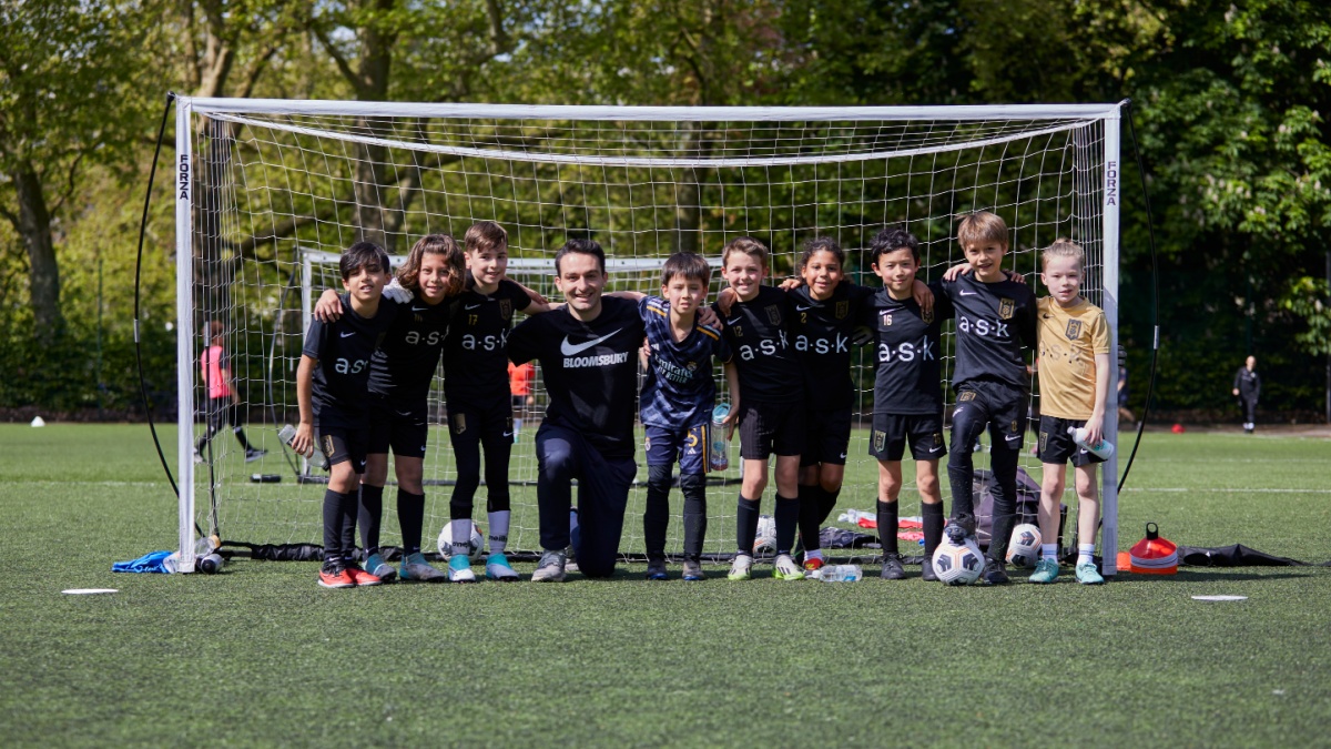 Charlie Hyman, Founder and CEO of Bloomsbury Football.