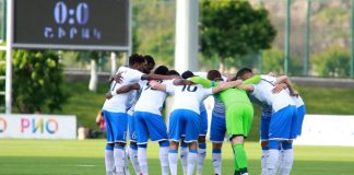 Armenian football strengthens commercial potential via FeedConstruct Yerevan, Armenia - 30 May, 2020: Armenia Premier League 19 round. FC Ararat-Armenia - SC Shirak 1:1.