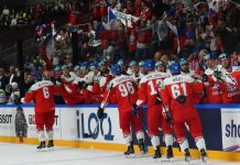 Unibet strengthens ice hockey support with IIHF sponsorship LATVIA, RIGA - 18.05.23: Game Czech Republic vs Slovenia. IIHF 2023 Ice Hockey World Championship at Arena Riga.