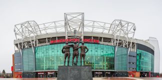 Ratcliffe transfers Manchester United stake to Ineos ownership A multi image panorama of the United Trinity statue featuring Manchester United legends George Best, Denis Law and Sir Bobby Charlton pictured at Old Trafford stadium in Manchester on 2 January 2024.