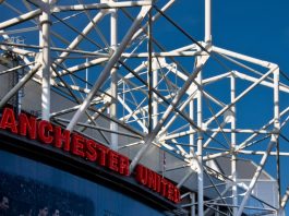 What Manchester United gains from its Parimatch deal Manchester. England. 02.12.2008. Manchester United Football Stadium in Old Trafford in Manchester in the UK.