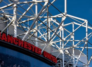 What Manchester United gains from its Parimatch deal Manchester. England. 02.12.2008. Manchester United Football Stadium in Old Trafford in Manchester in the UK.