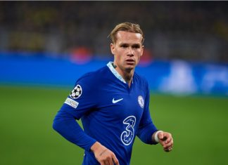 Chelsea’s Mykhailo Mudryk faces investigation after drug test failure DORTMUND, GERMANY - 15.02.23: Mykhailo Mudryk during The match of match UEFA Champion League Borussia Dortmund vs FC Chelsea at SIGNAL IDUNA PARK.
