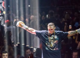 iGaming Daily: Usyk’s win highlights Saudi’s boxing influence 27.01.2018. RIGA,LATVIA. At this photo - Oleksandr Usyk before World Boxing Super Series semi final fight between Mairis Briedis and Oleksandr Usyk. Arena Riga.