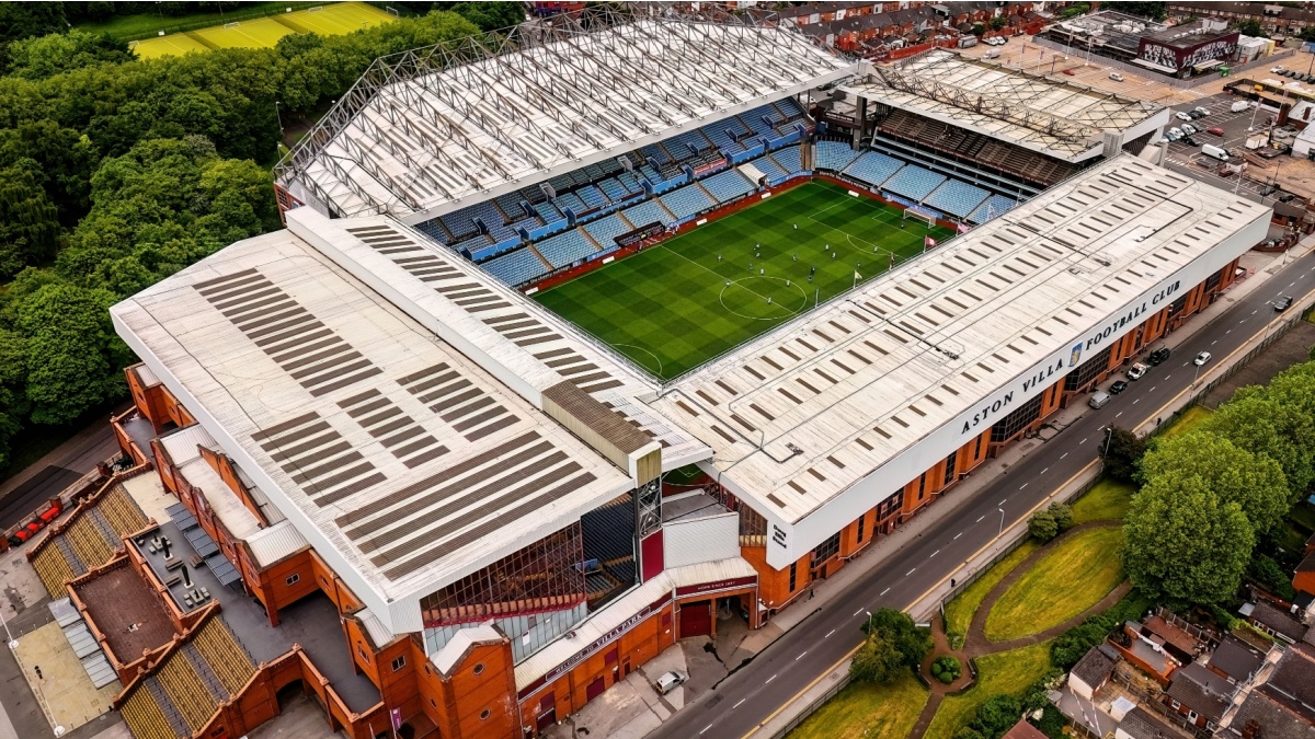 Villa Park, the home of Aston Villa.