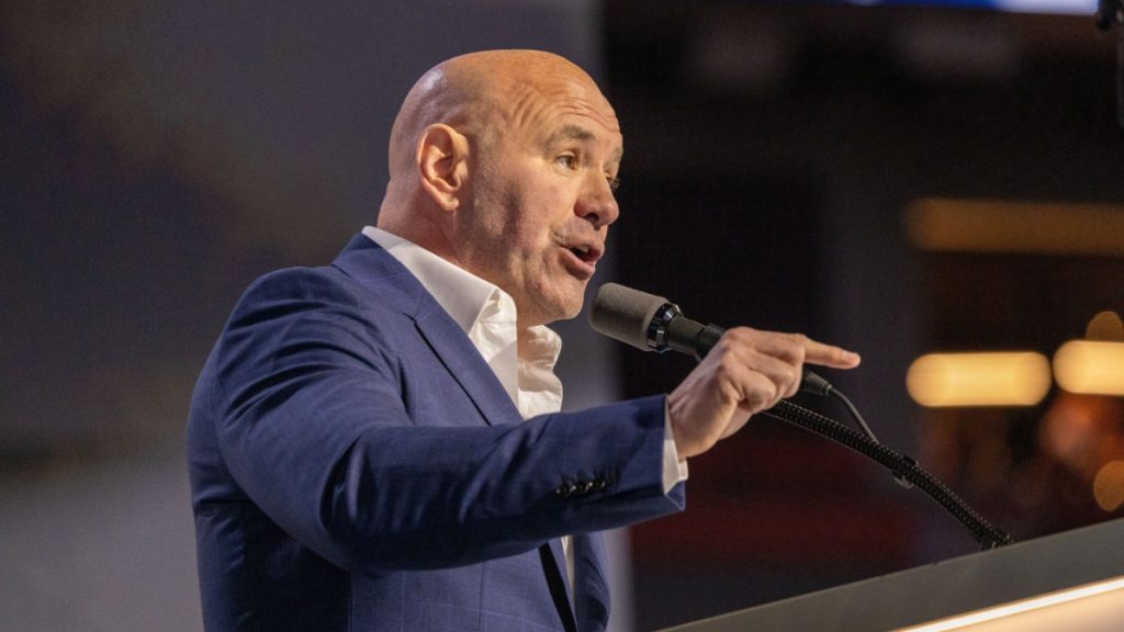 Milwaukee, Wisconsin - July 18, 2024: Dana White, CEO of UFC at the Republican National Convention.