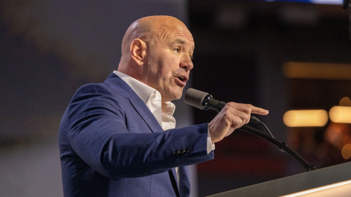 Milwaukee, Wisconsin - July 18, 2024: Dana White, CEO of UFC at the Republican National Convention.