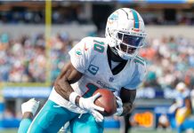 Miami Dolphins to play in Spain’s inaugural NFL game Miami Dolphins wide receiver Tyreek Hill (10) in actions during an NFL football game against the Los Angeles Chargers, Sept. 10, 2023, in Inglewood, Calif.