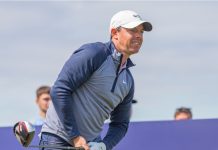 TGL ‘builds out commercial programme’ with FanDuel agreement North Berwick, Scotland, July 12th 2019: Aberdeen Standard Investments Scottish Open Golf Championship at the Renaissance Club. Rory McIlroy (NIR) watches carefully after driving on the first tee.
