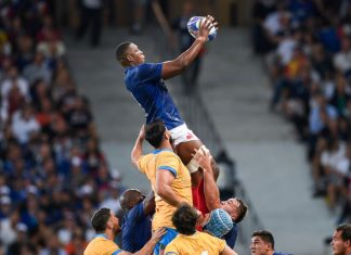 World Rugby Chair shares challenges and opportunities in 2025 Cameron Woki during a touch during the Rugby union World Cup RWC 2023, Pool A match between France and Uruguay at Stade Pierre Mauroy on September 14, 2023 in Lille, France.