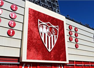 Salas faces trial as match-fixing investigation progresses Spain, Sevilla December 2018 outdoor view of the Ramón Sánchez-Pizjuán football stadium in the Andalusian city of Seville in Spain. Salas.