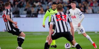 ESPN lists Premier League and FA Cup as growth pillars in new deal Alfie Devine of Tottenham controls the ball during the Exhibition match between Tottenham Hotspur and Newcastle United at the MCG on May 22, 2024 in Melbourne, Australia.