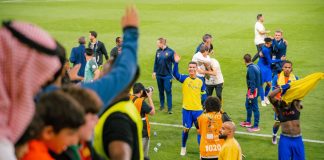 Saudi Pro League partners with Footballco to drive fan engagement Riyadh, Saudi Arabia. 3 January 2023. Cristiano Ronaldo after finishing his first exercise with AlNassr Saudi Club.