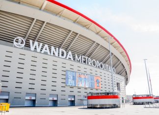 Atletico Madrid first to integrate Apple Wallet tickets to games credit: Juan Carlos Alonso Lopez/Shutterstock