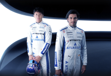 Williams Racing rebranded ‘Atlassian Williams Racing’ for 2025 F1 season credit: Atlassian Williams Racing