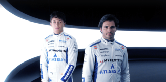 Williams Racing rebranded ‘Atlassian Williams Racing’ for 2025 F1 season credit: Atlassian Williams Racing