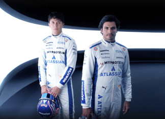 Williams Racing rebranded ‘Atlassian Williams Racing’ for 2025 F1 season credit: Atlassian Williams Racing