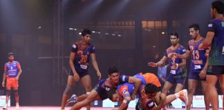 Paddy Power Kabaddi World Cup – the pinnacle of a three year journey Players competing in the sport of Kabaddi.