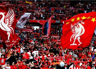 Liverpool welcomes Visit Maldives for ‘unforgettable’ fan experiences General View of Liverpool fan during the UEFA Champions League final LIVERPOOL FC v REAL MADRID CF at the Stade de France.