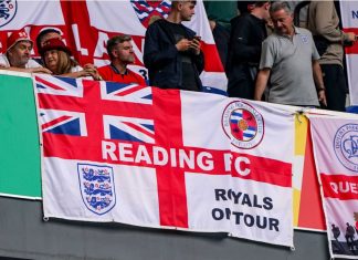 Reading FC’s future in question after EFL disqualifies owner Fans with a banner of Reading FC prior the UEFA Euro 2024 match between England and Slovakia.