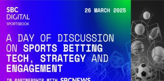 SBC Digital – Sportsbook 2025: discussing betting tech, strategy and engagement Banner for SBC Digital - Sportsbook Day.