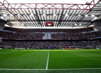 AC and Inter Milan push for new San Siro amid debate A general view of the inside of the stadium prior to kick off of the Serie A 2022-2023 AC Milan vs. Inter Milan at San Siro Stadium.