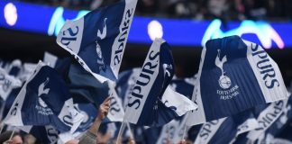 Man United co-owner Ratcliffe settles Ineos Tottenham battle Spurs fans wave flags prior to he first leg of the 2018/19 UEFA Champions League Semi-finals game between Tottenham Hotspur and Ajax