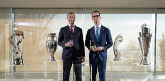 Carlsberg returns to national football as EURO 2028 sponsor credit: UEFA/Carlsberg