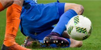PFA NI to tackle gambling-related harm among players with Gamban LUBIN, POLAND - DECEMBER 19, 2016: Match Polish Premier League Lotto Ekstraklasa between KGHM Zaglebie Lubin - Piast Gliwice 2:1. Player's legs.